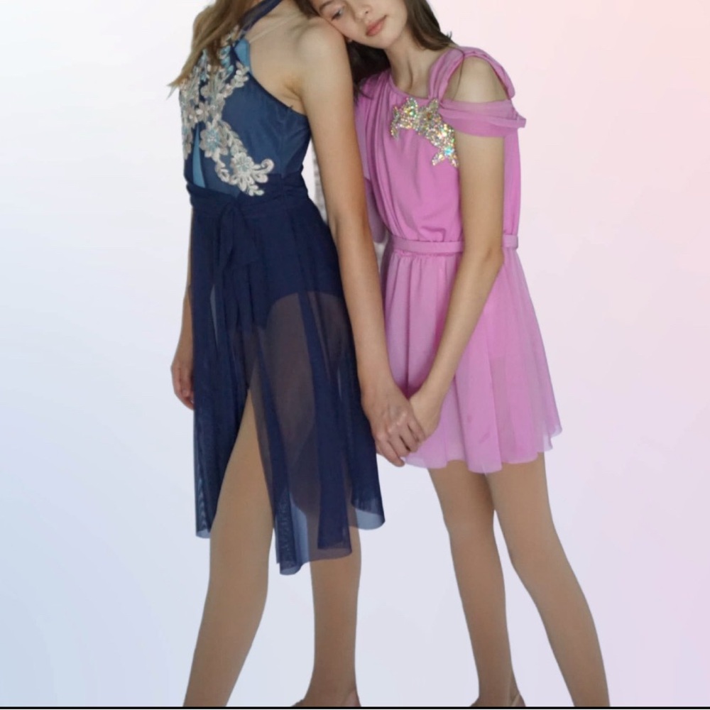 Weissman Navy Formal dance costume  Dresses